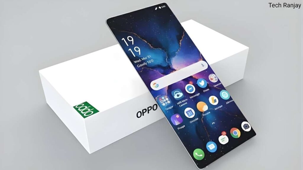 Smartphone Oppo 5G con cámara de 420MP y batería de 7700mAh por ₹9,900
